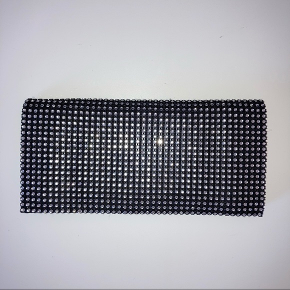 MNG by Mango crystal embellished clutch - Picture 2 of 12